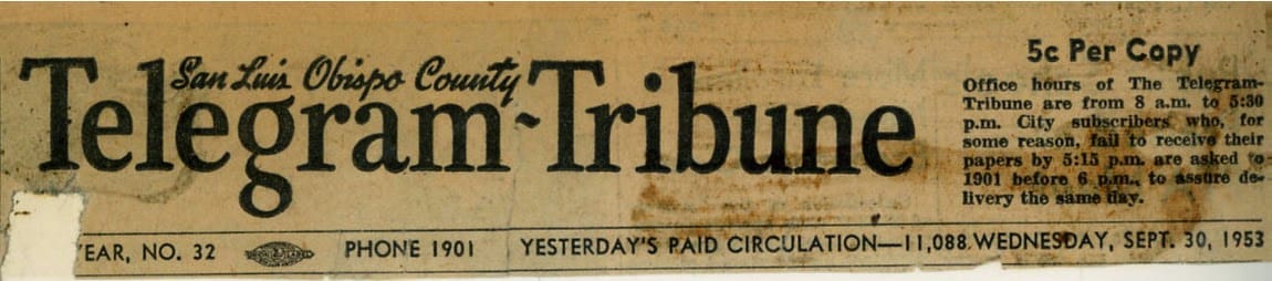A newspaper with the headline " yesterday 's paid circus ".