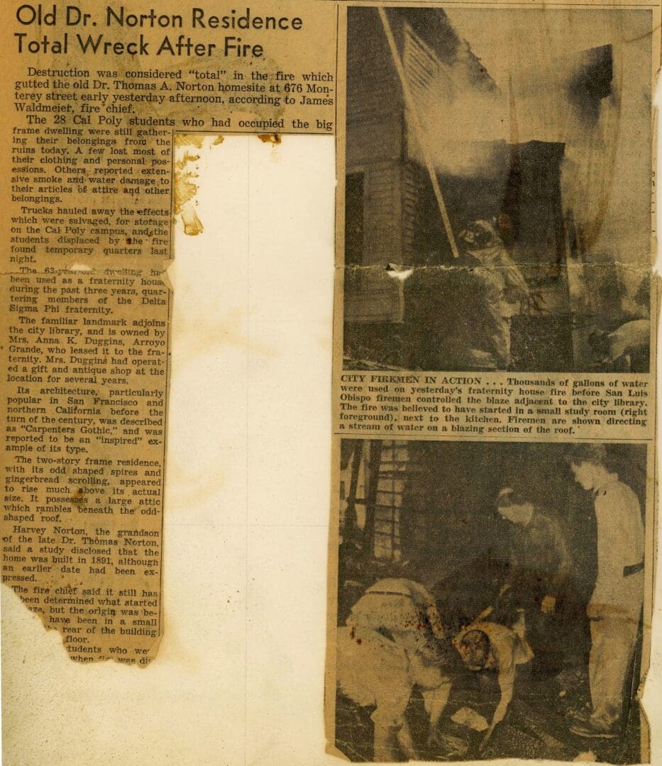 A newspaper with two pictures of people in the same picture.