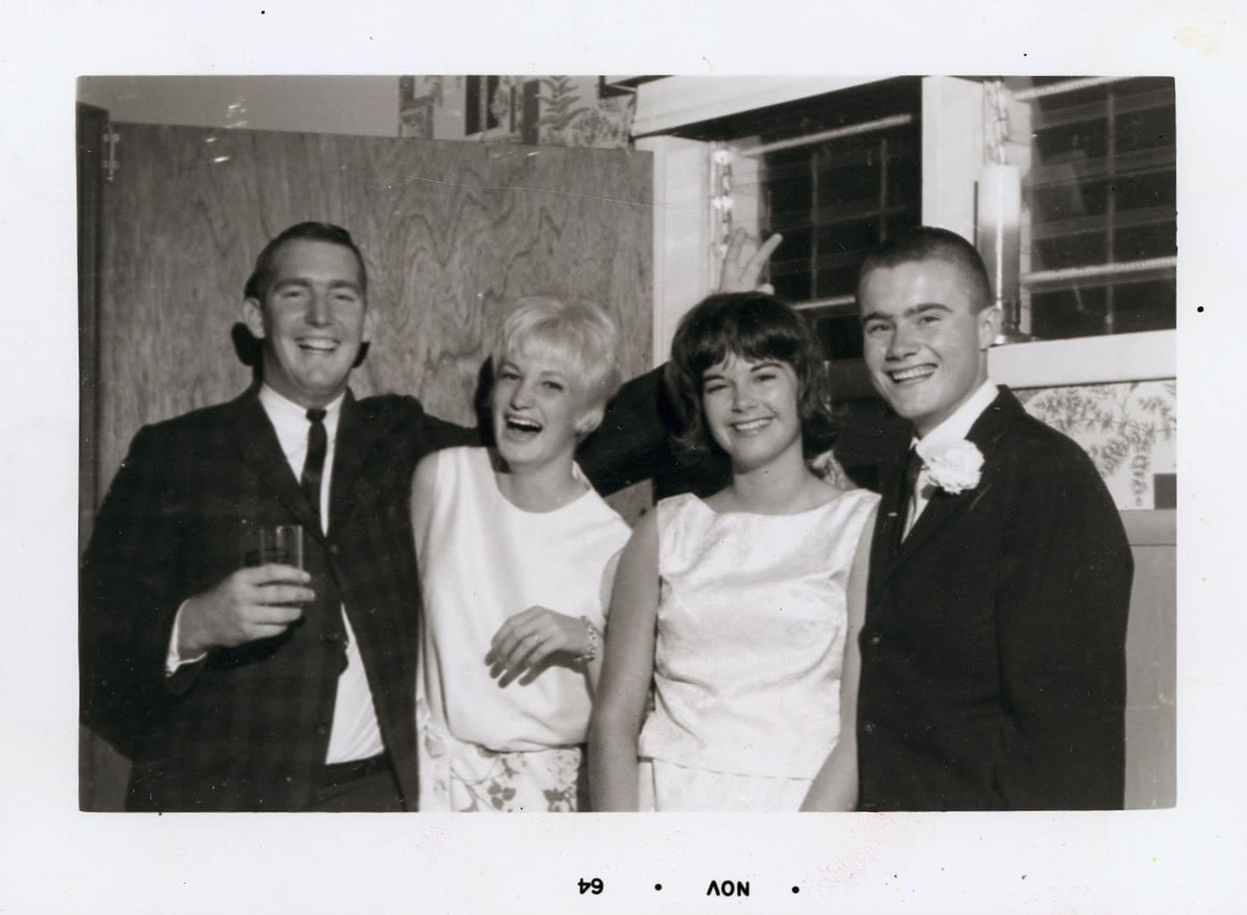 A group of people standing next to each other.