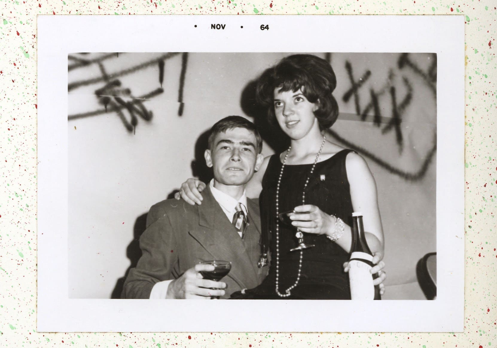 A man and woman posing for the camera.